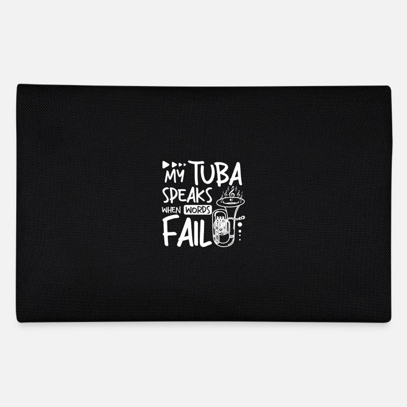 My tuba speaks when words fail Federtasche
