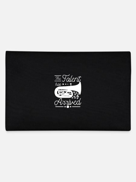 The talent has arrived tuba player - Federtasche - Schwarz - Hinten