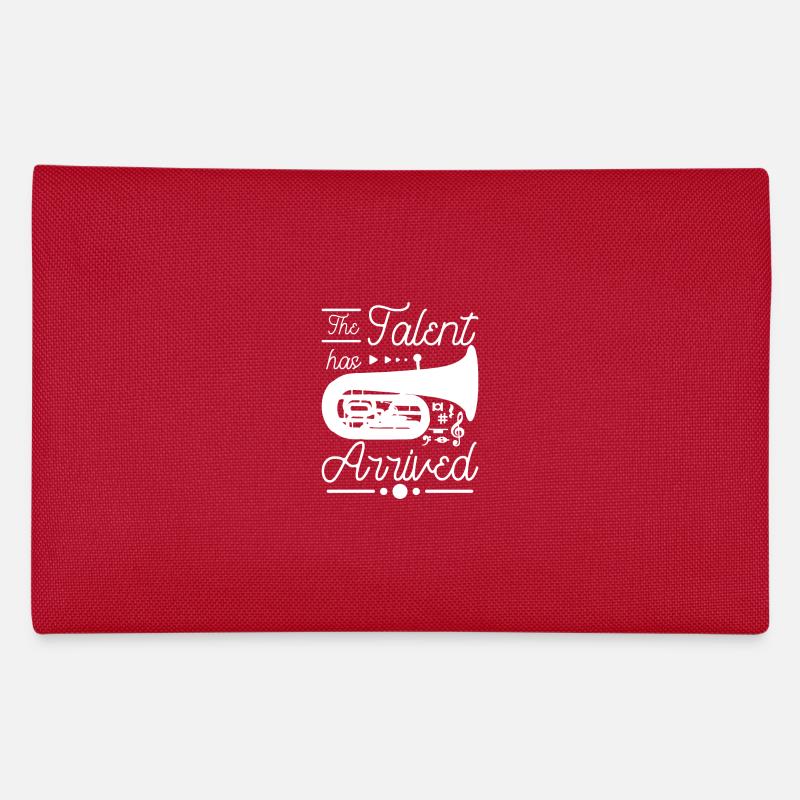 The talent has arrived tuba player Federtasche