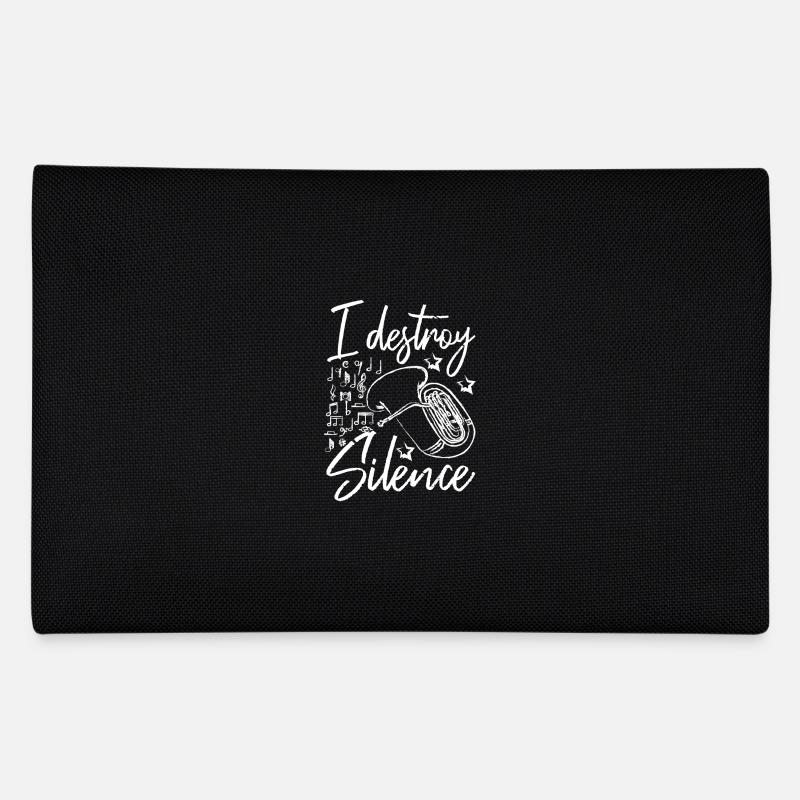I destroy silence Tuba player Federtasche