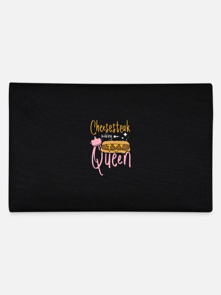 Philly Cheesesteak making queen - Federtasche - Schwarz - Hinten