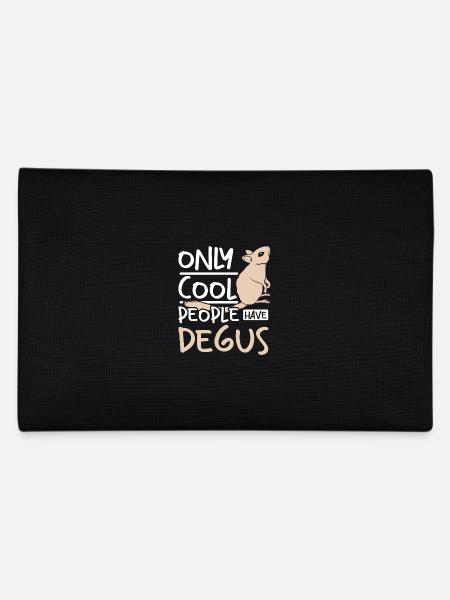 Only cool people have degus - Federtasche - Schwarz - Hinten