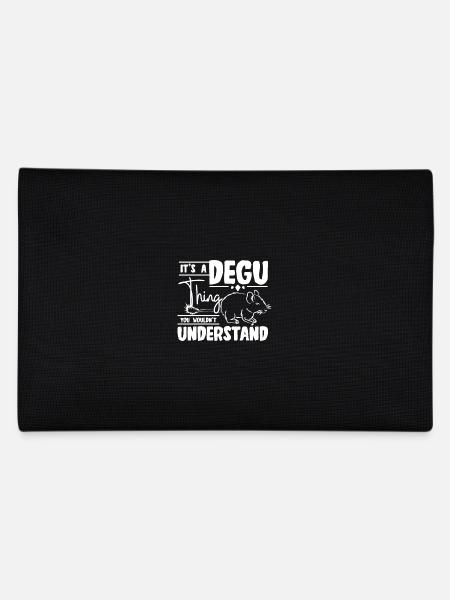It's a degu thing you wouldn't understand - Federtasche - Schwarz - Hinten