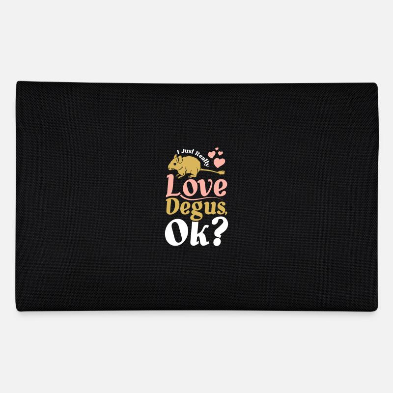 I just really love degus ok? Federtasche