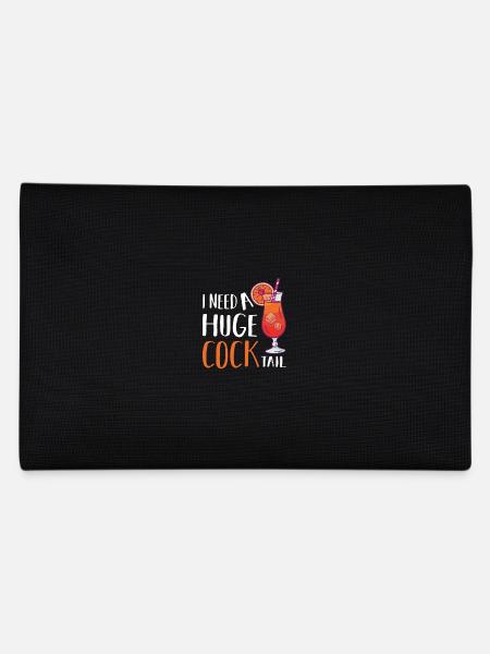 J’ai besoin d’un énorme cocktail - Trousse - noir - Dos