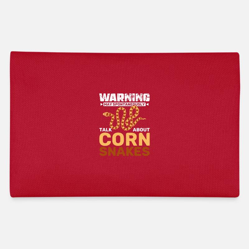 Warning may spontaneously talk about corn snakes Federtasche