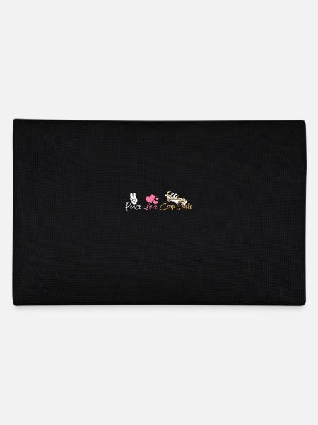 Serpents des blés Peace Love - Trousse - noir - Dos