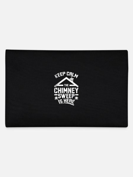 Keep calm the chimney sweep is here - Federtasche - Schwarz - Hinten