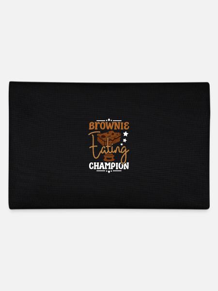 Brownie eating champion - Pencil Case - black - Back