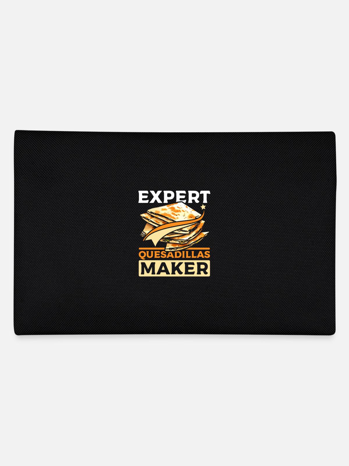 Expert Quesadillas maker - Pencil Case - black - Back