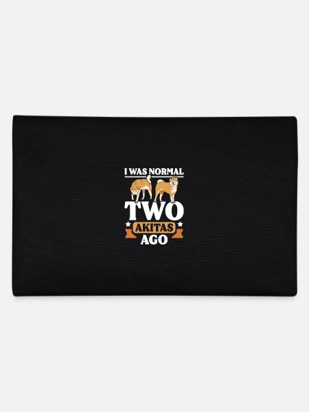 I was normal two Akitas ago - Pencil Case - black - Back