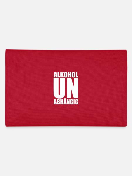 Sans alcool Sobre Straight Edge Sans alcool - Trousse - rouge - Dos