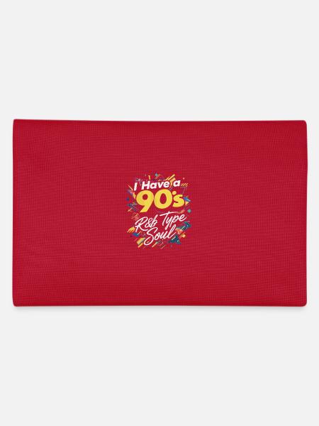Ich Habe Eine 90s R&B Type Soul - Federtasche - Rot - Hinten