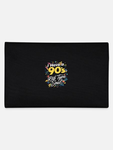 J’ai une âme de type R&B des années 90 - Trousse - noir - Dos