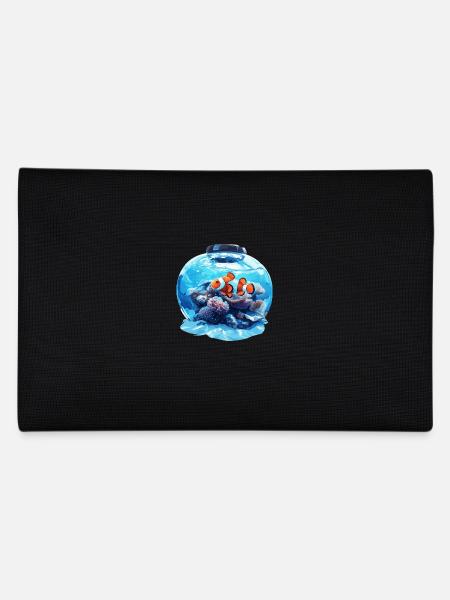 Clownfish Clownfische Clownfisch - Federtasche - Schwarz - Hinten