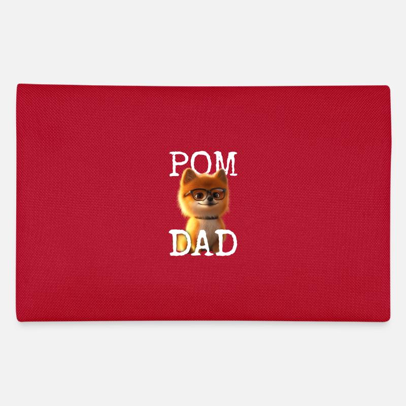 Pom Dad Zwergspitz Daddy Spitz Papa Vatertag Pom Federtasche