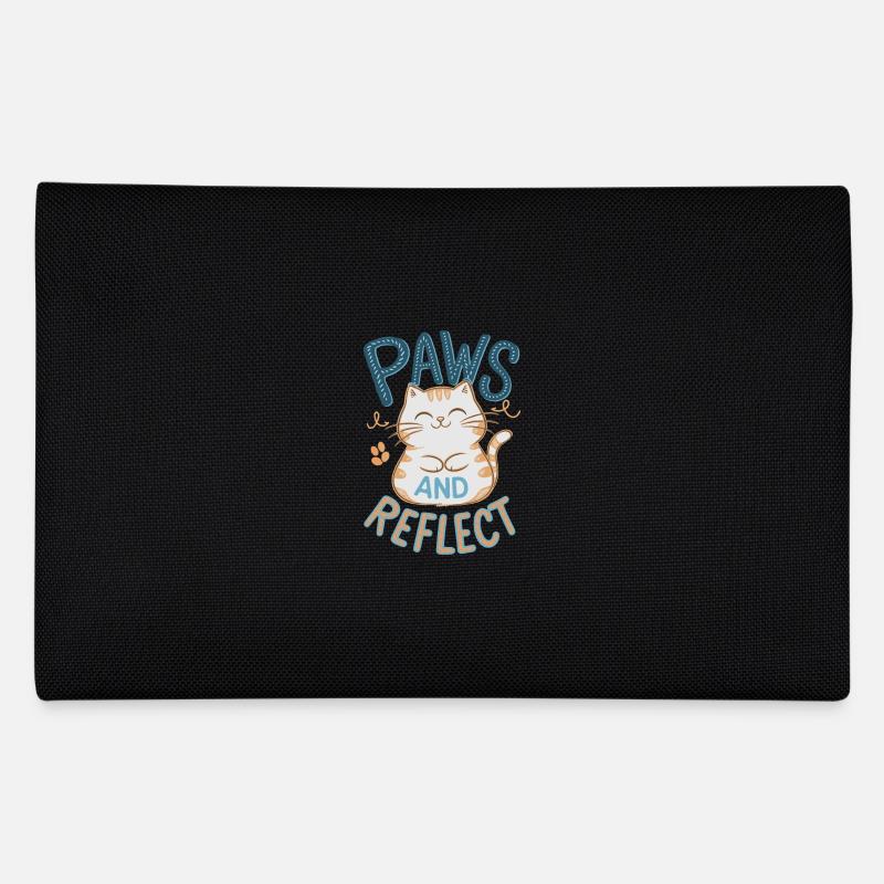 pattes et réflexion Yoga méditation chat Trousse
