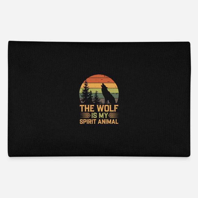 Wolf The Wolf Is My Spirit Animal Pencil Case