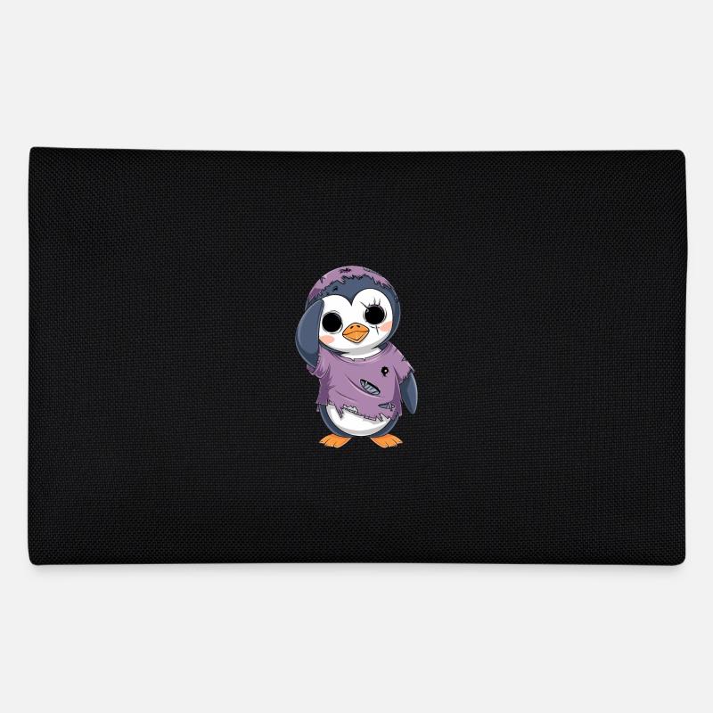 Pingouin Zombie Halloween Effrayant Mignon Trousse
