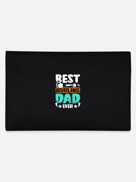 Fathers day Best hurling dad ever - Pencil Case - black - Back