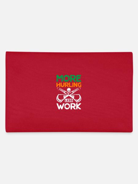 Plus de lancer, moins de travail - Trousse - rouge - Dos