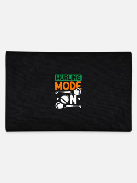 Hurling Mode On - Pencil Case - black - Back