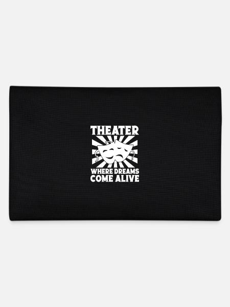Theater Where Dreams Come Alive Actor Musical - Pencil Case - black - Back