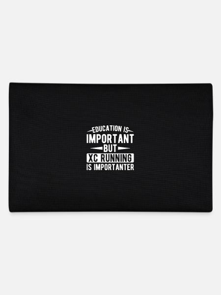 Cross Country Runner Design - XC Coach - Running - Pencil Case - black - Back