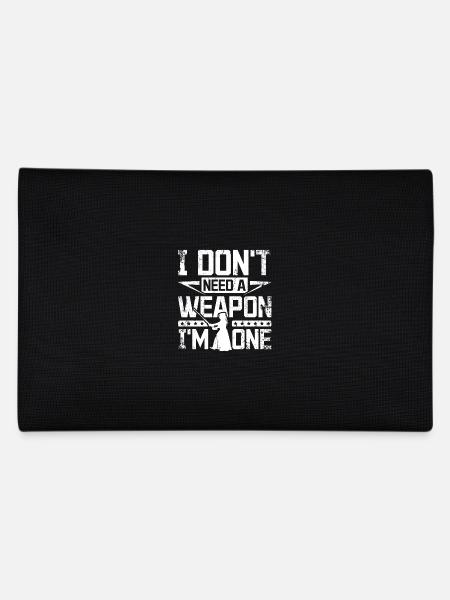 I don't need a weapon I'm one Kendo - Pencil Case - black - Back