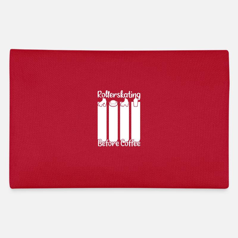 Roller Skating Rollerskating Before Coffee Gift Federtasche