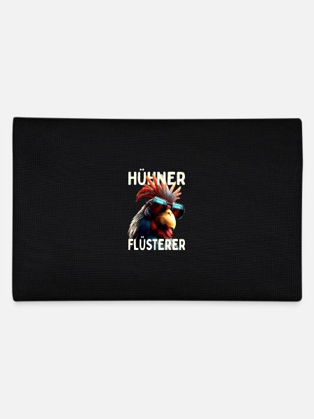 Chickens Whisperer Rooster Chicken Daddy Farmer Chicken - Pencil Case - black - Back