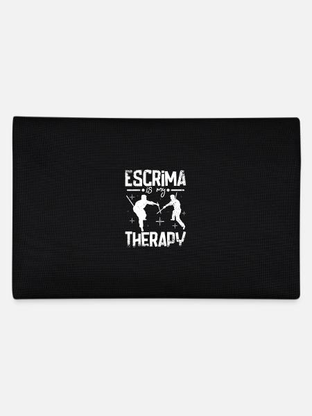 Escrima est ma thérapie - Trousse - noir - Dos