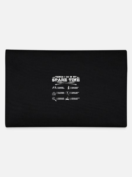 Things I do in my spare time training Escrima - Pencil Case - black - Back