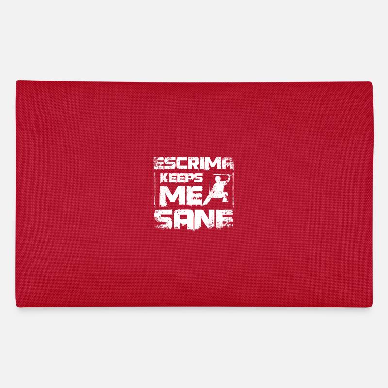 Escrima keeps me sane Federtasche