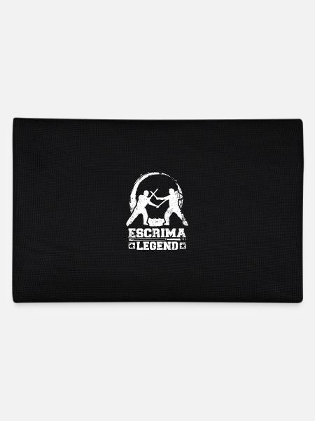 Escrima legend - Pencil Case - black - Back