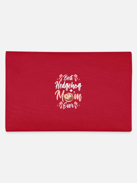 Best hedgehog mom ever - Federtasche - Rot - Hinten