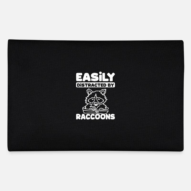 Easily distracted by raccoons Federtasche