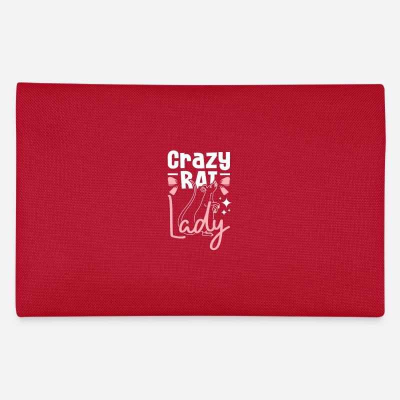 Crazy rat lady Federtasche