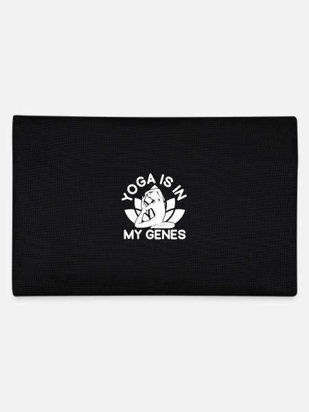 Pilates Enthusiasts Is In My Genes Pilates - Pencil Case - black - Back