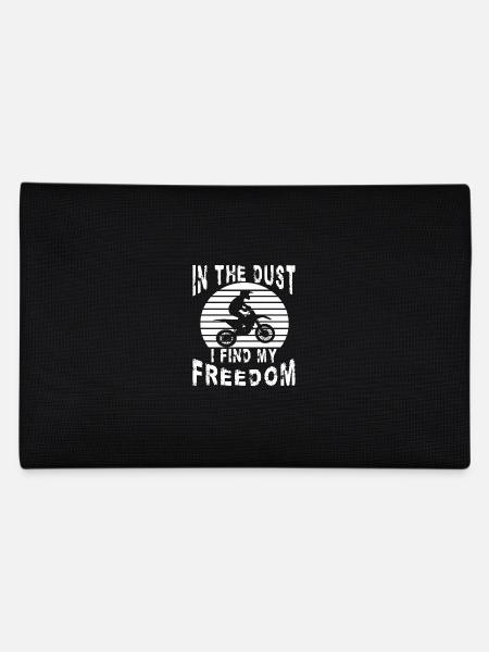 Pilote de moto tout-terrain Dust My Freedom MX Motocross - Trousse - noir - Dos