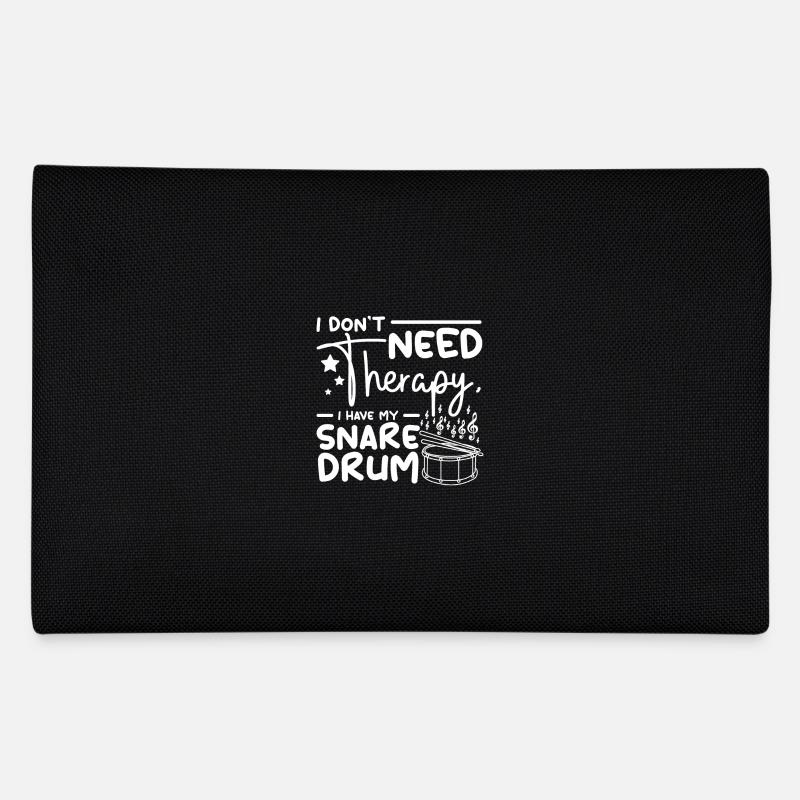 I don't need therapy I have my snare drum Federtasche