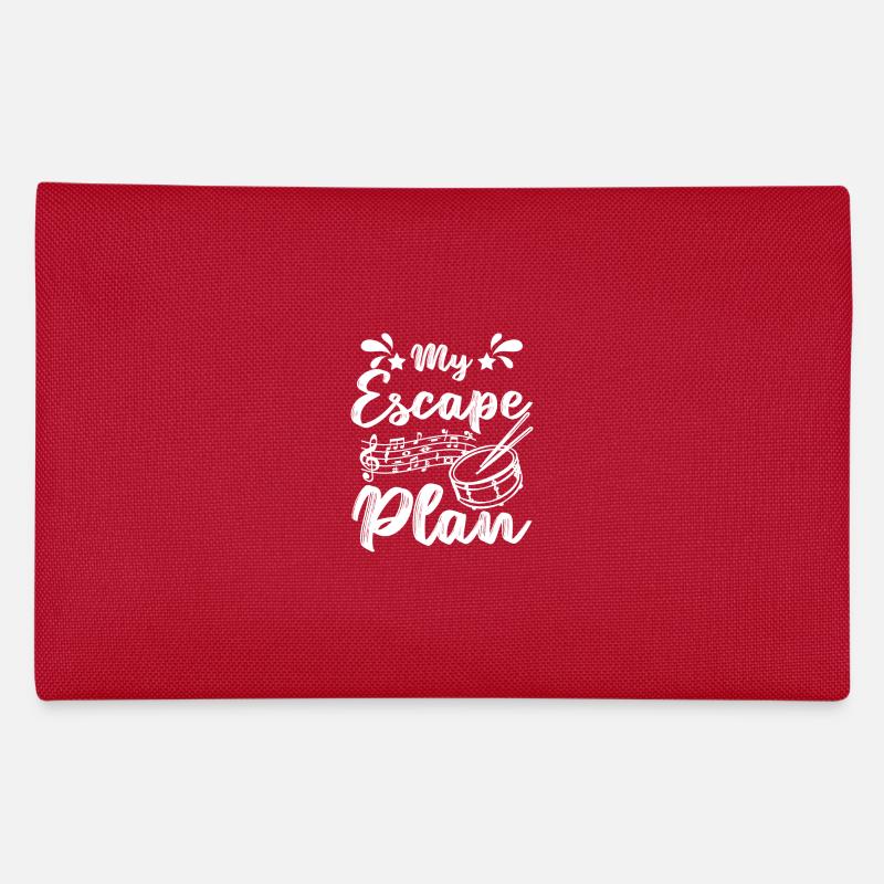 My escape plan playing snare drum Federtasche