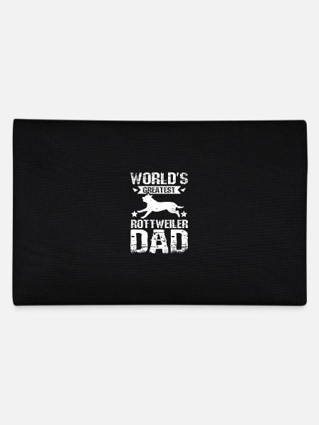 Fête des pères Le plus grand papa rottweiler du monde - Trousse - noir - Dos