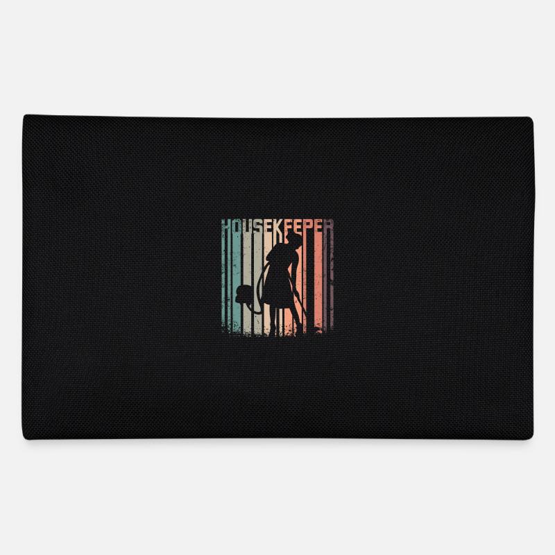 Retro Vintage Housekeeper Federtasche