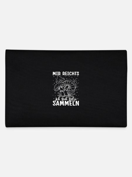 morel mushrooms I've had enough go collect mushroom hunters - Pencil Case - black - Back