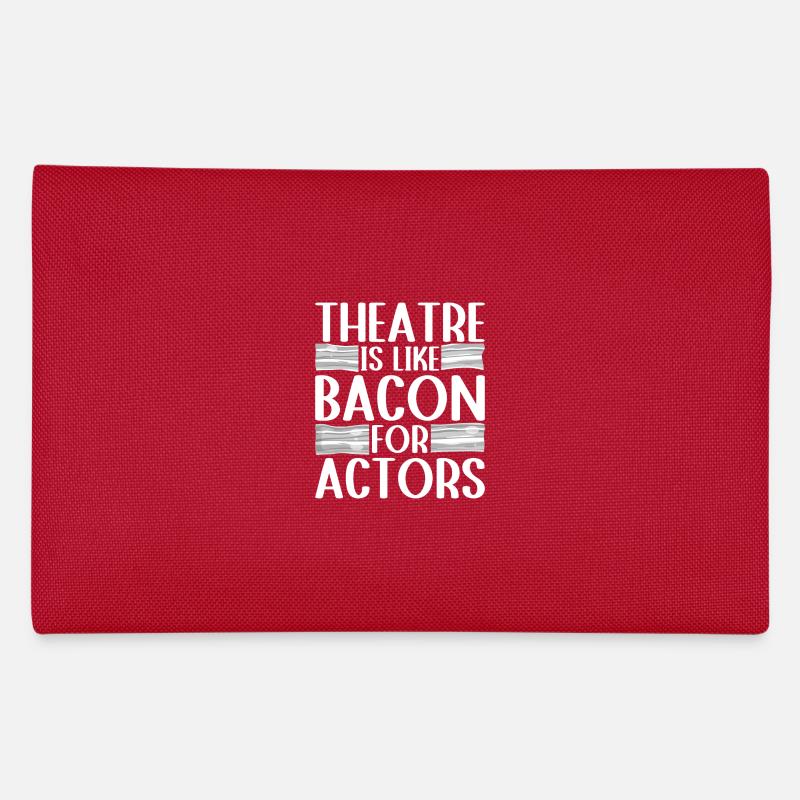 Theater Is Like Bacon For Actors Actor Gift Idea Federtasche
