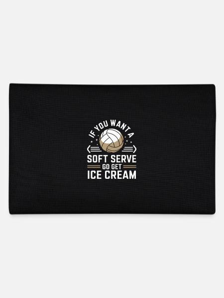 Volleyball Players Beach Volleyball Volleyball Players - Pencil Case - black - Back