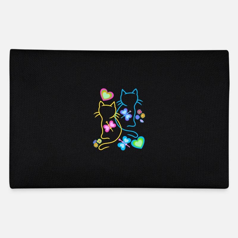 Katze Katzen Frühling Kätzchen Kinder Retro 80er Federtasche