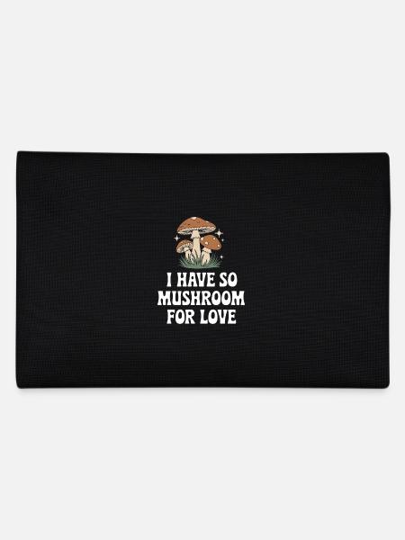 Mushroom Mushrooms Funghi Mushroom - Pencil Case - black - Back