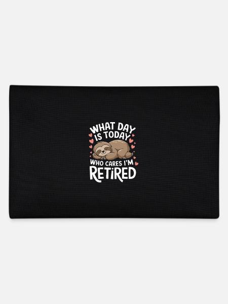 Retraités Pension de retraite Retraite - Trousse - noir - Dos